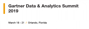 Gartner Data & Analytics Summit